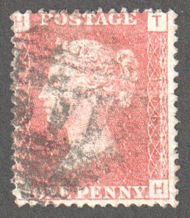 Great Britain Scott 33 Used Plate 106 - TH - Click Image to Close
